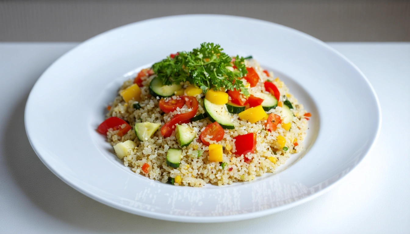 Quinoa con verdure